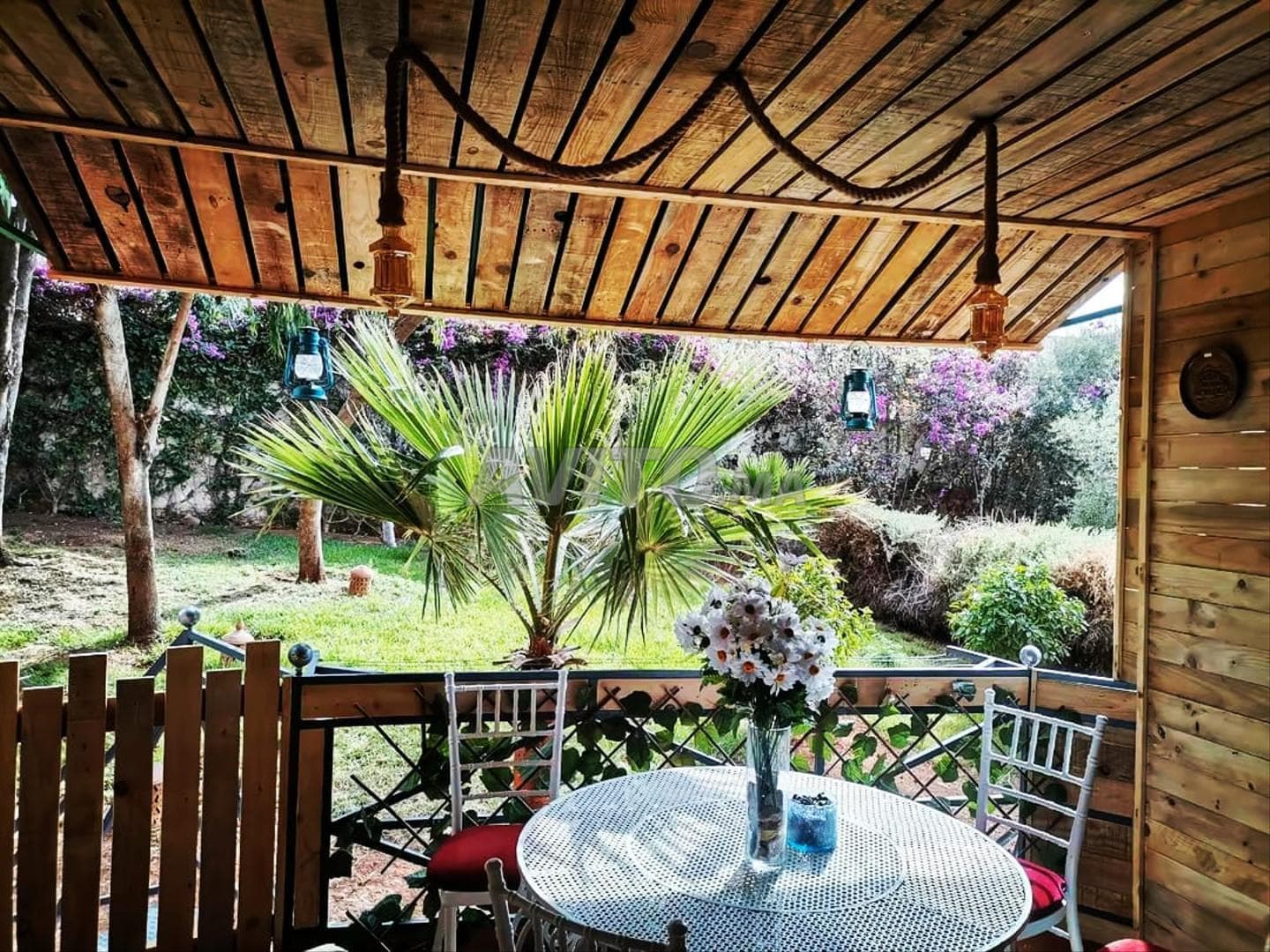 appartement jardin à vendre
