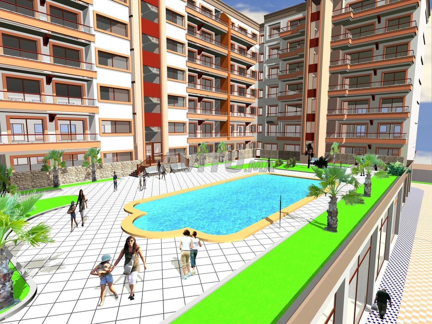 Appartement à vendre 166 m² La Perle D'Agadir — photo 2
